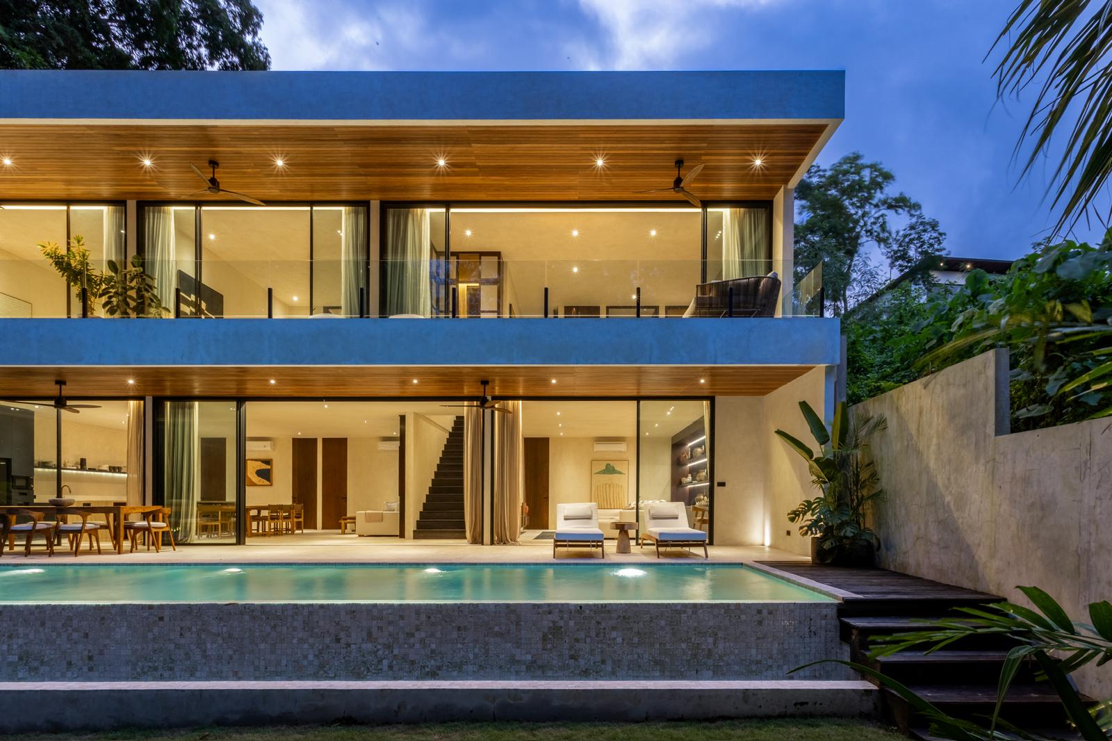 Luxury villa architecture