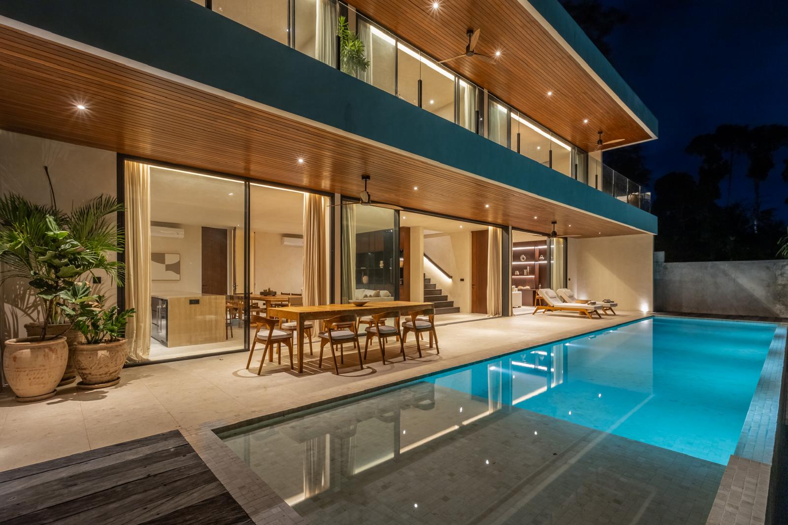 Luxury villa architecture